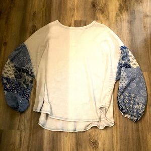Humming oversized small long sleeve